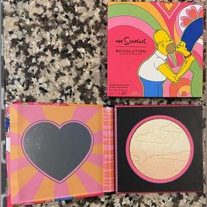 The Simpsons Summer of Love Sunshine Ombré Highlighter X Revolution